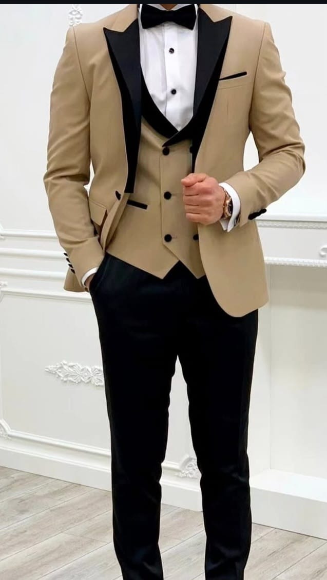 Man 5 piece suit with 100% cotton fabric-3